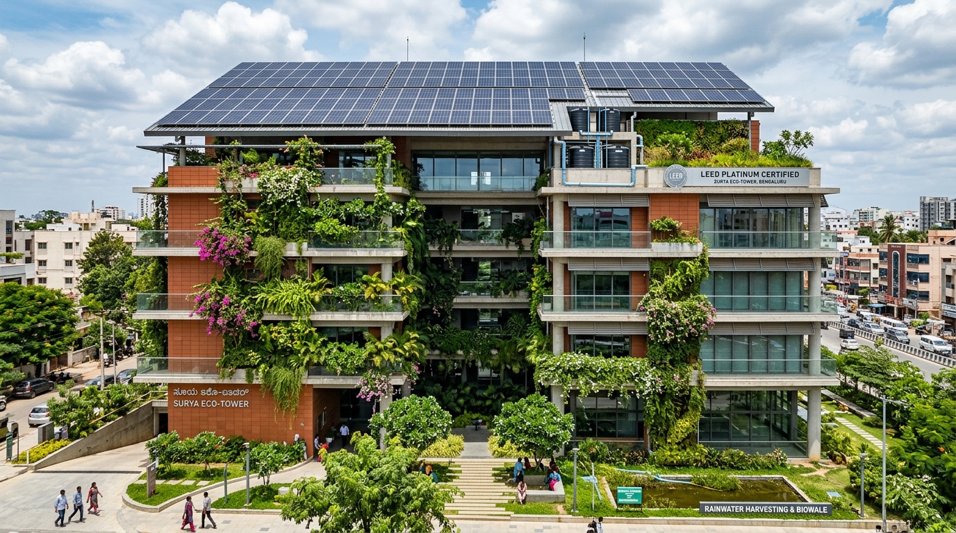 Solar Panels, Rainwater Harvesting & Smart Homes: The Green Future